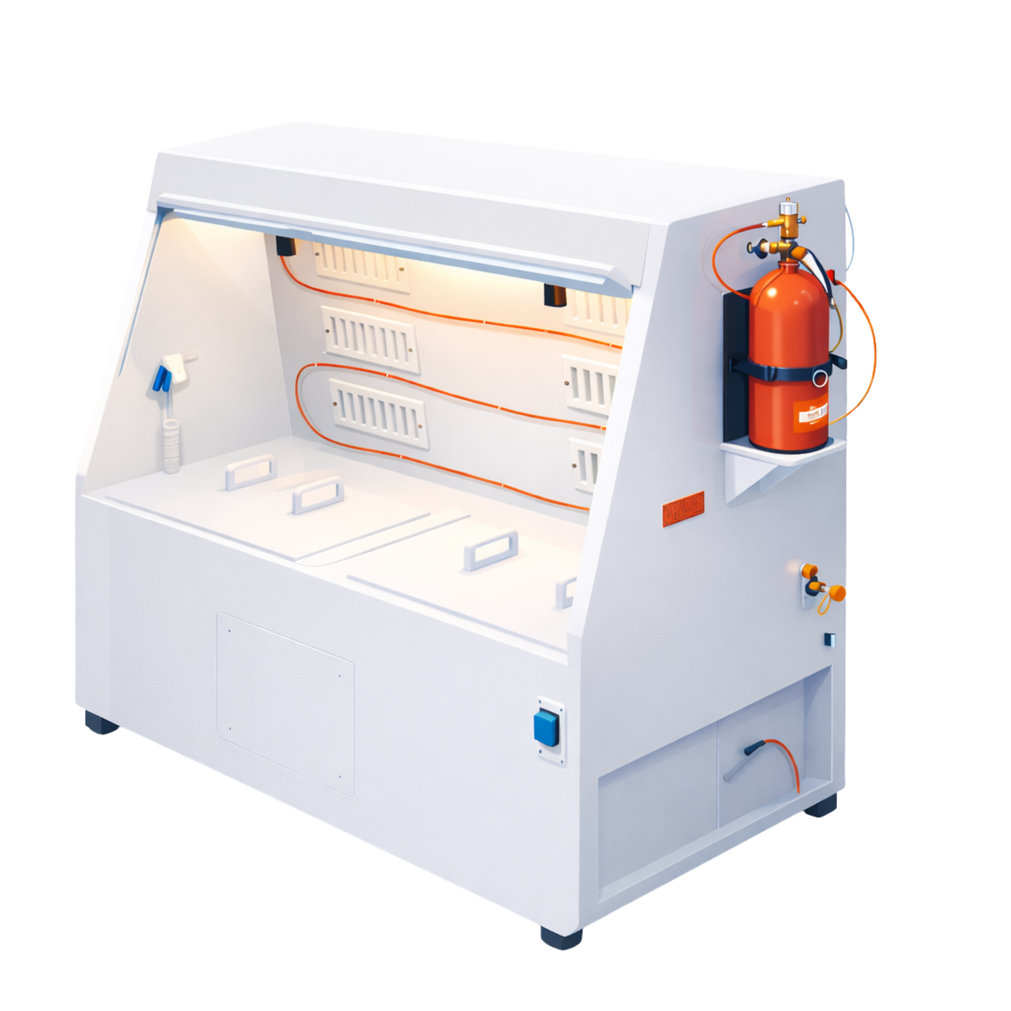 Fume Hood animation no BG