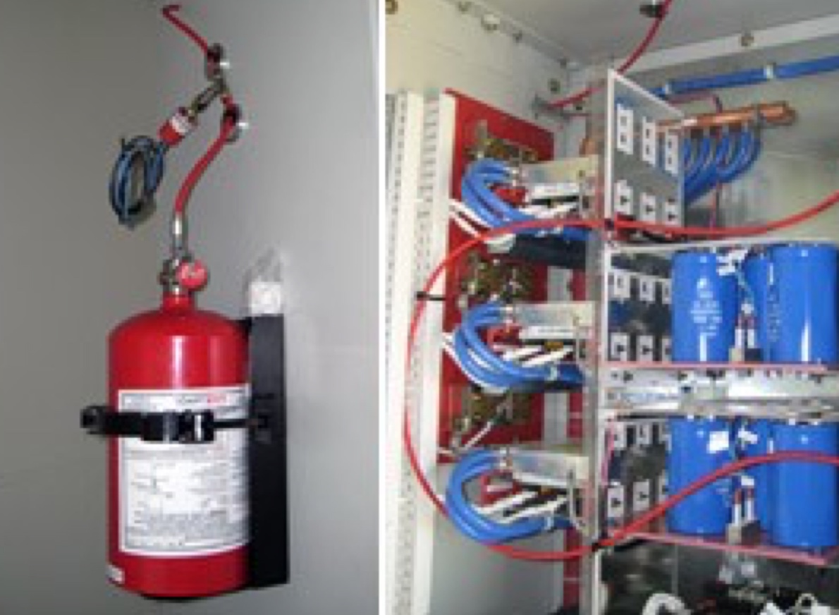 Generator Fire Suppression System Firetrace