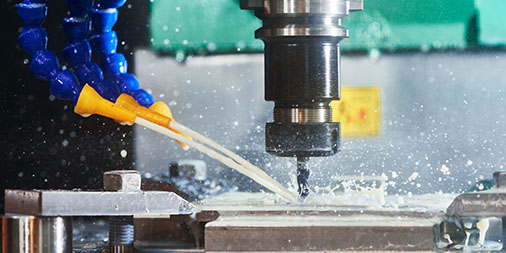 Coolant used in CNC Machining